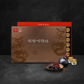 JUNGWONSAM Premium Agarwood Supplement 60Pills - 22% Indonesian Agarwood, Korean Red Ginseng, Deer antlers, Milk Thistle & Maca Root _ Made in KOREA